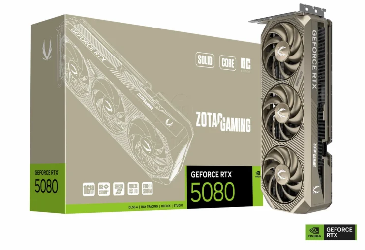 Zotac Launches 20th Anniversary Edition RTX 5080 Solid Core OC Zotac Launches 20th Anniversary Edition RTX 5080 Solid Core OC
